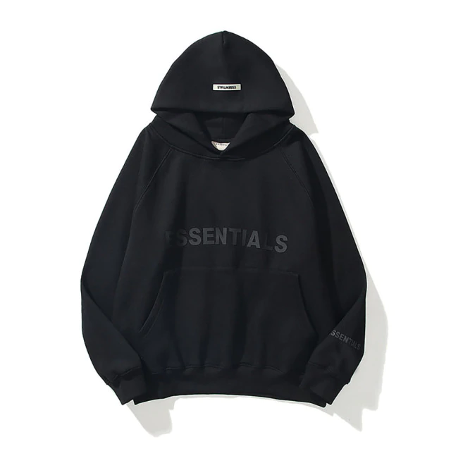 Wearable Art The Black Essentials Hoodie You Can't Resist