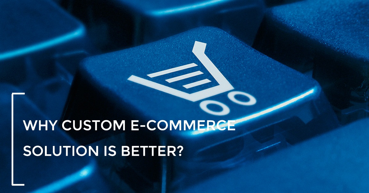 Why Custom E-commerce Solution is Better?