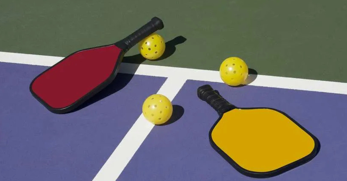 Doubles Pickleball Games Courts